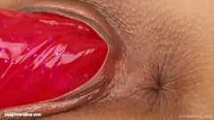 Afspelen Gonzo Pleasure: Nicole van Sapphix in een stomende solo-masturbatieshow