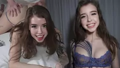 Abspielen Petite Slut wird grob gefickt und liebt es