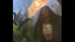 Jouer Chatte maudite de Black Witch: baise en plein air avec un milf de pornstar