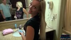 Reproduzir Loira não profissional gfs fucworld-beater em gravações de vídeo pornô caseiras