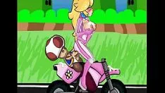 Abspielen Lok Samus Aran, Prinzessin verschüttet die Bohnen