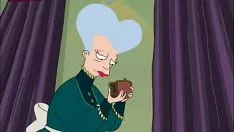 T1 e6 futurama secuencia de cera latinos españoles
